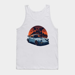 Porsche 911 GT 3 Turbo Classic Car Tank Top